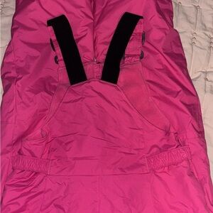 Columbia Kids Overalls in Bright Pink